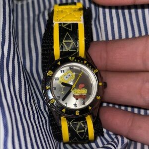 SpongeBob SquarePants Kids Watch - Black and Yellow
